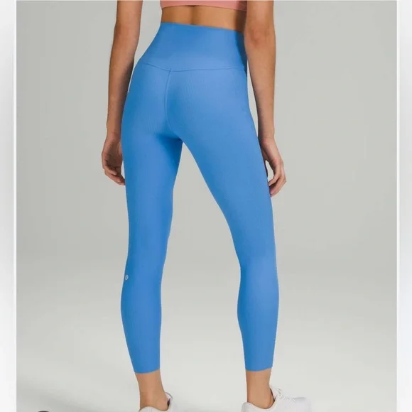 Lululemon Base Pace High Rise Ribbed 25” - Picture 2 of 6